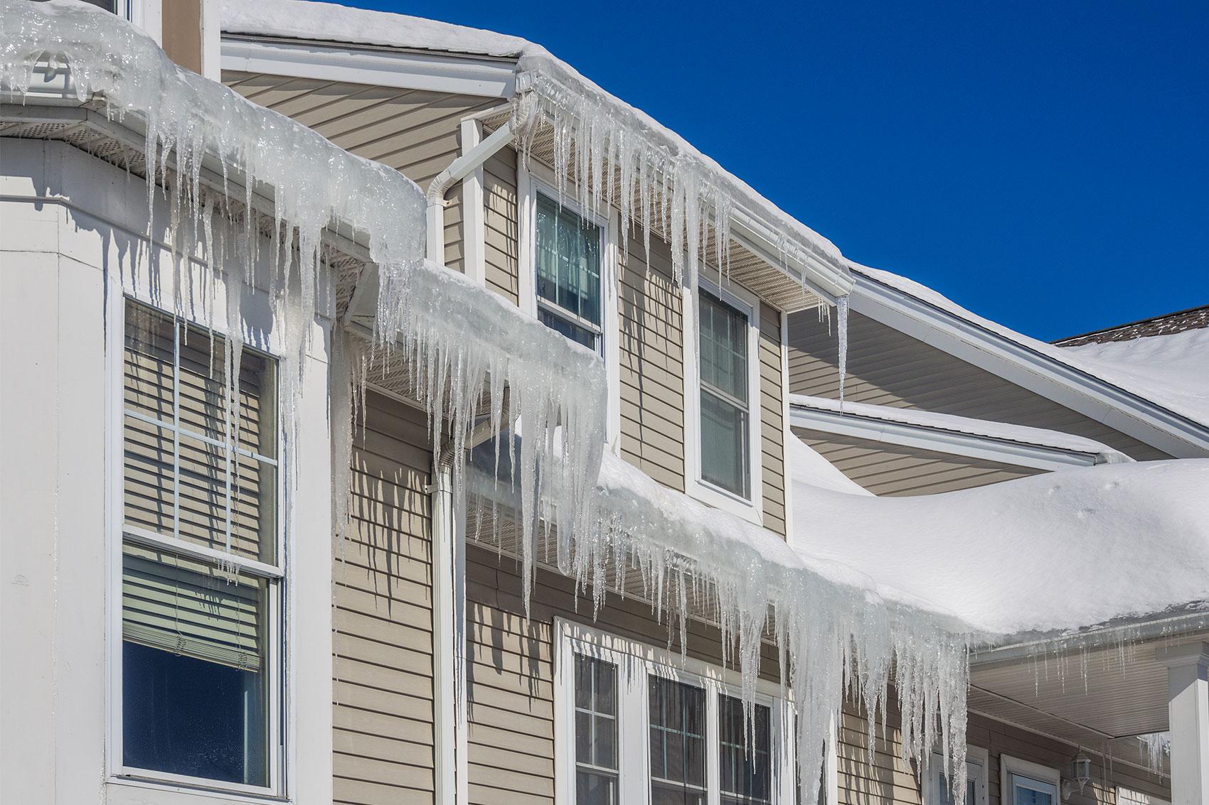 Don’t let ice dams cause extensive damage to your home.