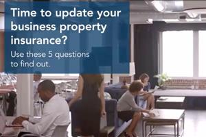 screen shot for update your business property video