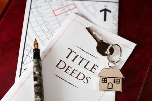 Title deeds and house keys